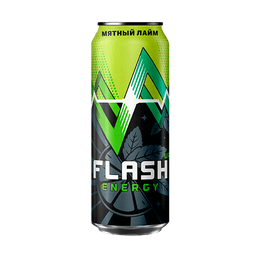 Flash Up Energy Мятный Лайм 0.45 л